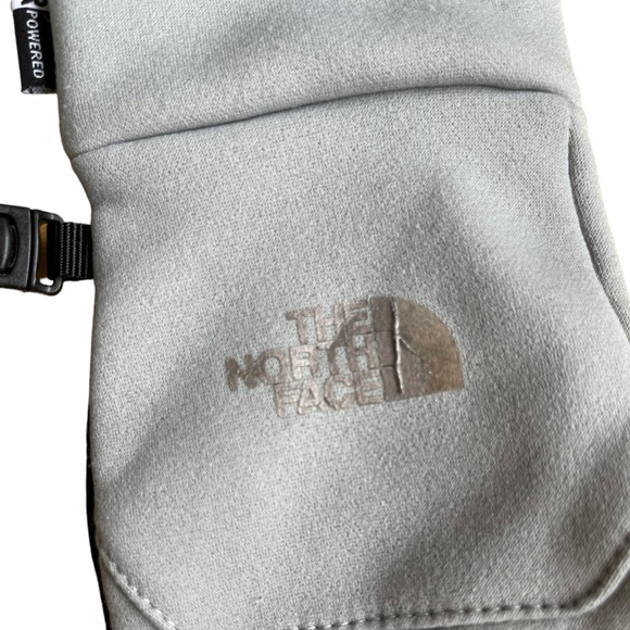 The North Face Women's Etip Recycled Gloves Size L Grey - Picture 3 of 3
